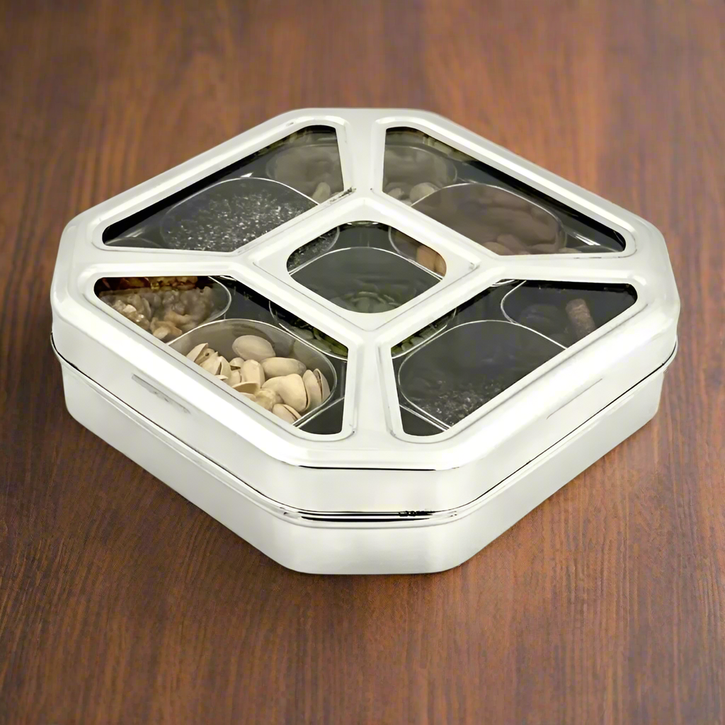 BEEHIVE SPICE/DRY FRUIT BOX - DESIGN (LARGE)