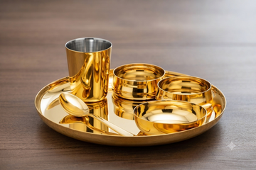 MAGIKE SS DINNER SET (PLAIN) PVD  - 6 PCS SET