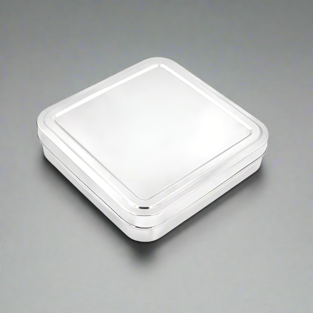 IMPERIAL SPICE BOX WITH SS LID - PLAIN (LARGE)