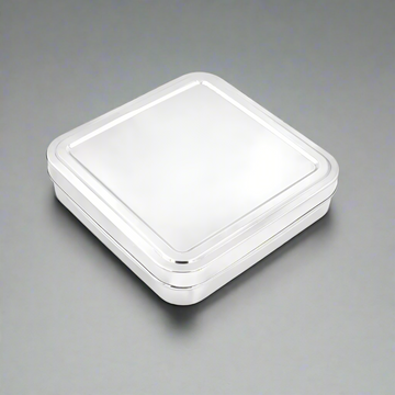 IMPERIAL SPICE BOX WITH SS LID - PLAIN (LARGE)