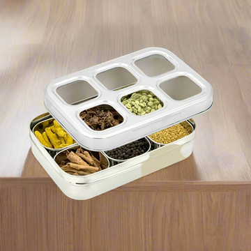 MAGIKE CUBE 6 SPICE/DRY FRUIT BOX - DESIGN
