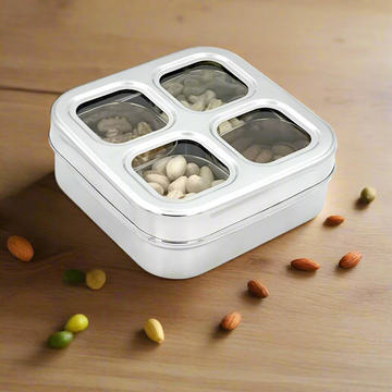 MAGIKE CUBE 4 SPICE/DRY FRUIT BOX - PLAIN