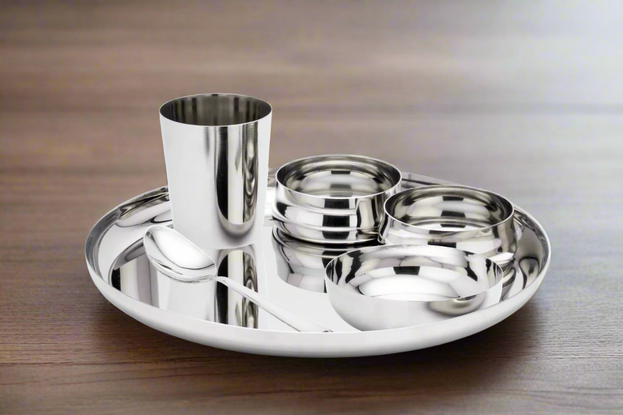 MAGIKE SS DINNER SET (PLAIN) - 6 PCS SET