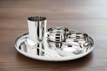 MAGIKE SS DINNER SET (PLAIN) - 6 PCS SET