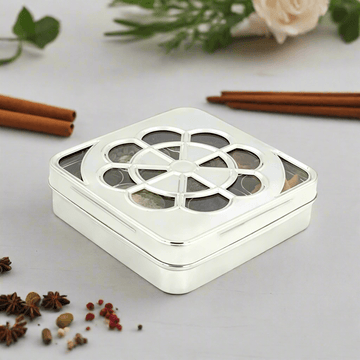 Blossom Spice cum Dryfruit Box (Design) - Magike India