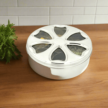 DAISY SPICE BOX - SMALL DESIGN WITH ST LID - Magike India
